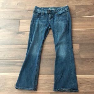 Express Jeans - size 6s 6 short - Medium Wash